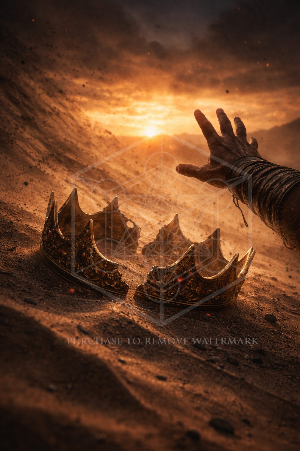 Flame Scroll IV - The Hollowed Crown