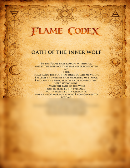 Flame Scroll V - The Return of The Inner Wolf