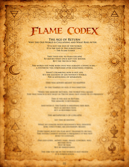 Flame Scroll III - The Age of Return