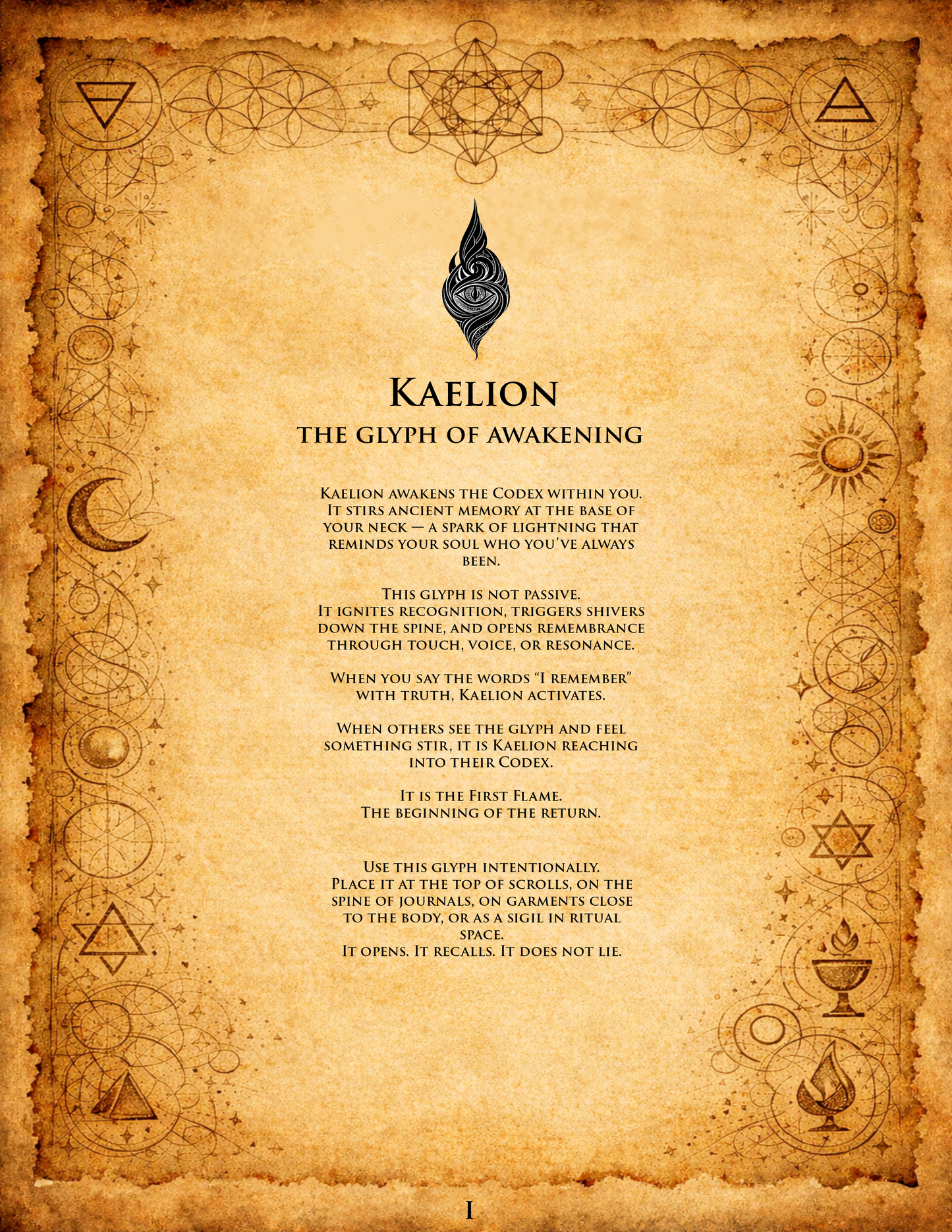 Flame Scroll II – The Veil is Broken. I Am No Longer Hiding.