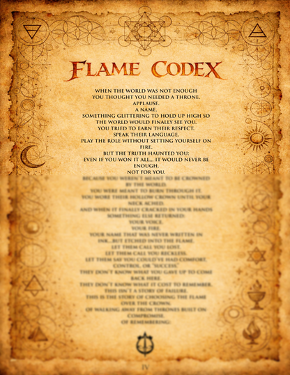 Flame Scroll IV - The Hollowed Crown